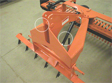 Photo of the Model RW Landscape Rake