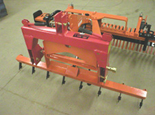 Another view of the Model RW Landscape Rake